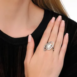 Majorica Anillo Corcega| Anillos Plata