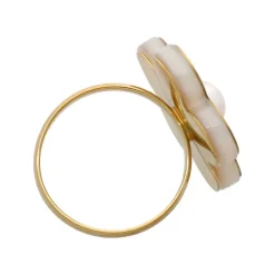 Majorica Anillo Roxana Pequeno Con Madreperla| Anillos Grandes