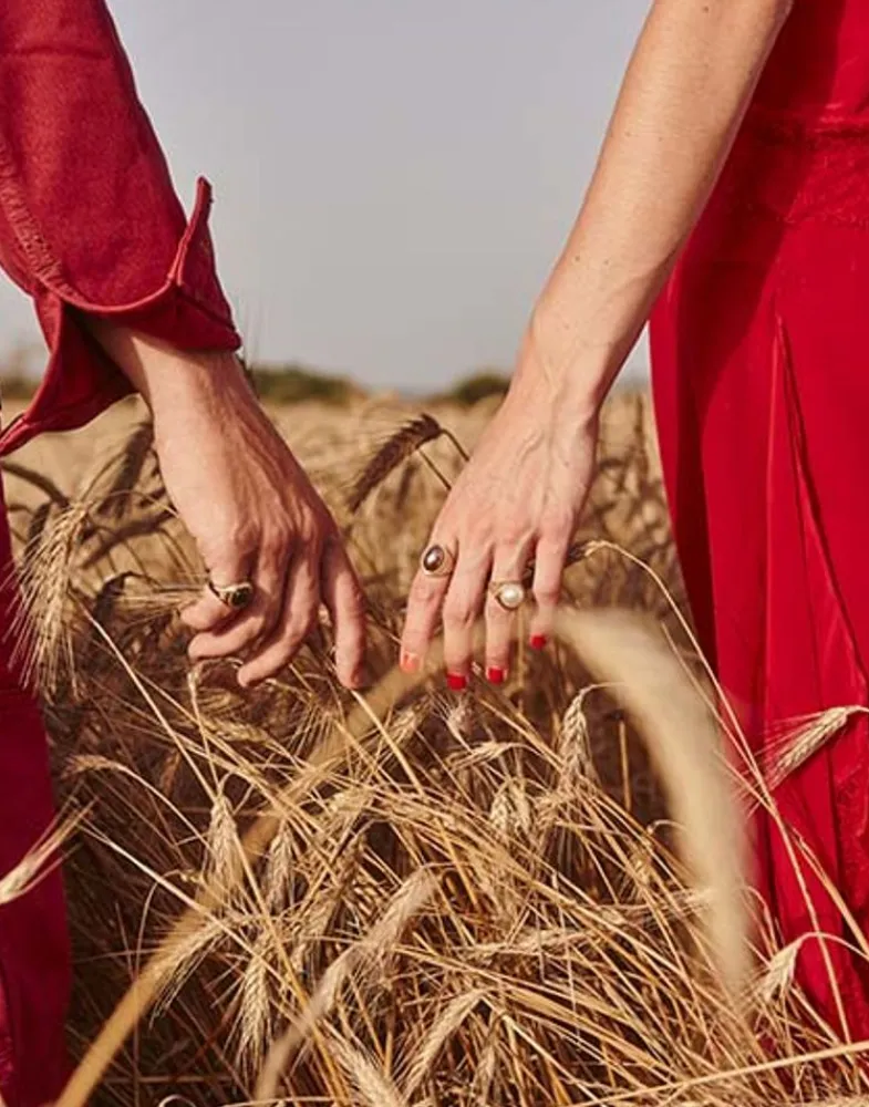 Majorica Anillo Sello Zale Con Perla Media Bola Blanca| Anillos Grandes