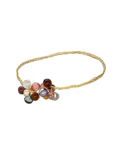 Majorica Choker Ajustable Corfu Con Perlas Y Cristal De Murano| Gargantillas De Perlas