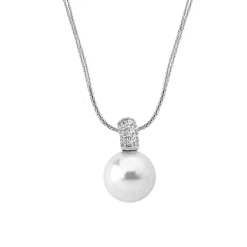 Majorica Colgante Exquisite Perla 12Mm| Collares Para Boda