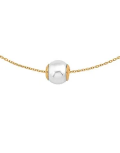 Majorica Colgante Nuada 10Mm Dorado| Colgantes Con Cadena