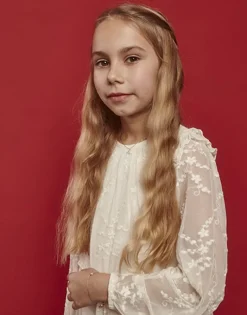 Majorica Collar Caelum De Comunion Cruz De Perla| Collares Dorados