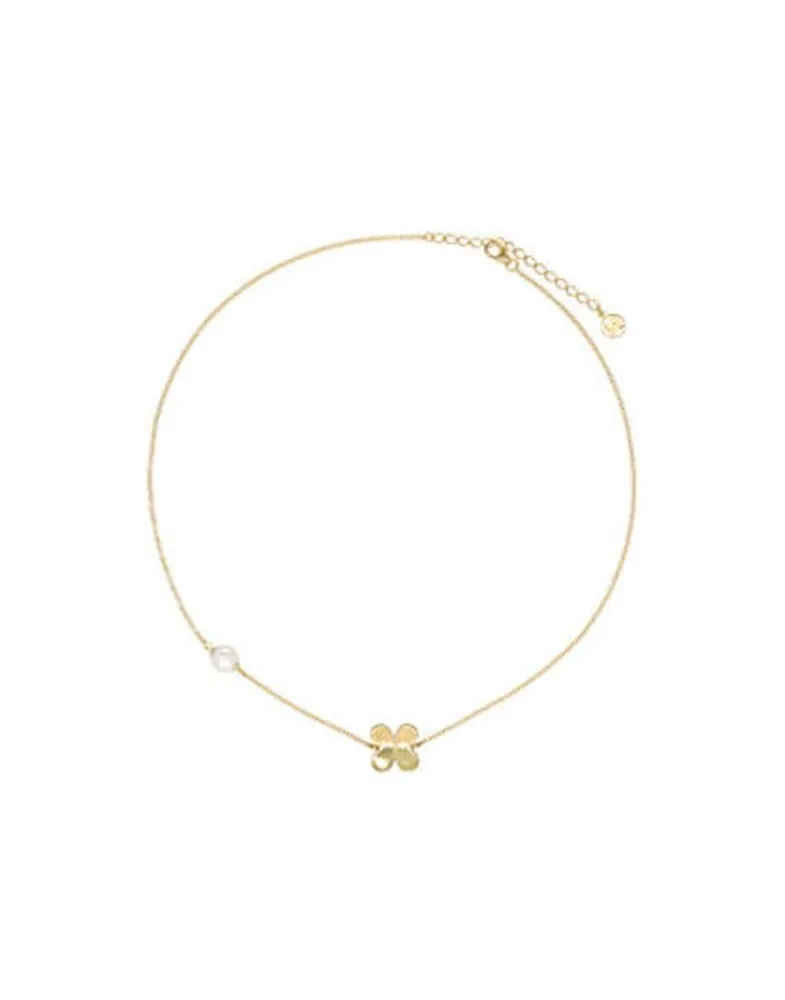 Majorica Collar Corto Ayanti Con Madreperla Redonda| Cadenas Con Perlas