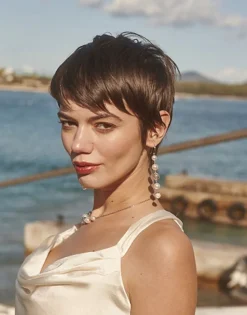 Majorica Collar Eternal Con Perlas Redondas Y Bola Calada En Plata| Collares Para Boda