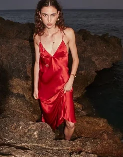 Majorica Collar Etna Encadenado En Plata Dorada| Colgantes Con Cadena