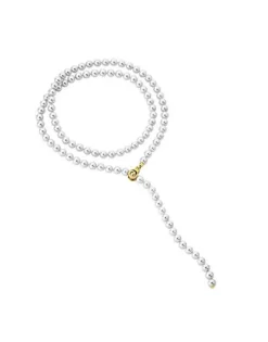 Majorica Collar Lyra Dorado 8Mm 90Cm| Collares De Perlas Largos