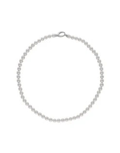 Majorica Collar Lyra Plata 7Mm 45Cm| Collares De Perlas Largos