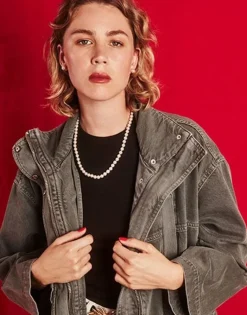 Majorica Collar Lyra Plata 10Mm 50Cm| Collares De Perlas Largos