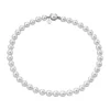 Majorica Collar Lyra Plata 8Mm 45Cm Cierre Lengueta| Collares De Perlas Largos