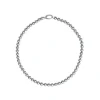 Majorica Collar Lyra Plata Perlas Grises 6Mm 40Cm| Collares De Perlas Largos