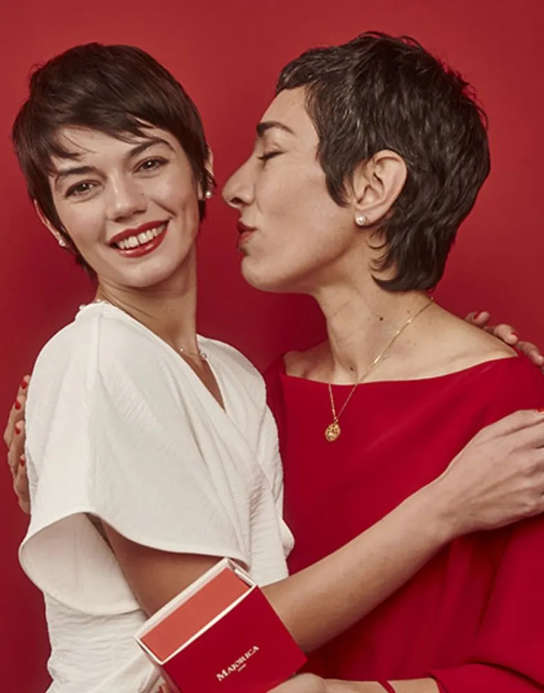 Majorica Collar Mom Love Con Colgante Dorado| Colgantes Con Cadena