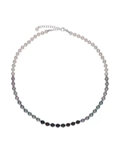 Majorica Collar Nyx Unisex Con Perlas Degrade| Gargantillas De Perlas