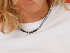 Majorica Collar Nyx Unisex Con Perlas Degrade| Gargantillas De Perlas