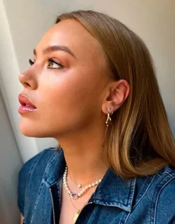 Majorica Collar Plata Lyra Con Perlas Blancas 6Mm 45Cm| Collares De Perlas Largos