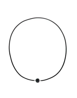 Majorica Collar Zindis Cuero 50Cm| Colgante Multiusos