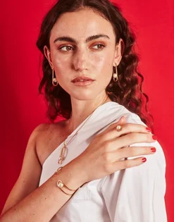 Majorica Pendientes Atenea Largos Con Perla Redonda| Pendientes De Perlas Largos