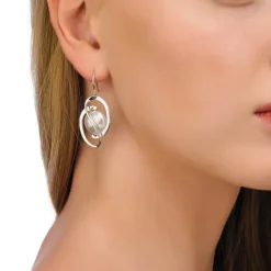 Majorica Pendientes Corcega| Pendientes De Perlas Largos