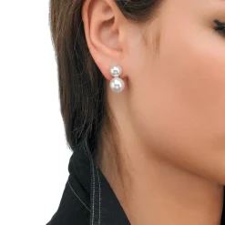 Majorica Pendientes De Perlas Ariel| Pendientes Cortos