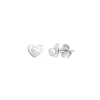 Majorica Pendientes Nina Pure Love Plata| Pendientes Cortos