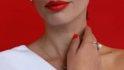 Majorica Pendientes Selene Tu&Yo En Plata Con Perla Y Circonita Verde Esmeralda| Pendientes Cortos