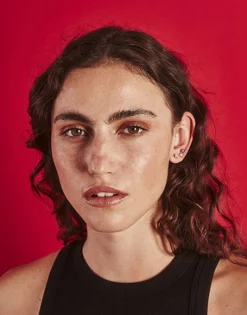 Majorica Piercing Oreja De Perla Redonda Rosa De 4Mm Coleccion Cos| Piercings