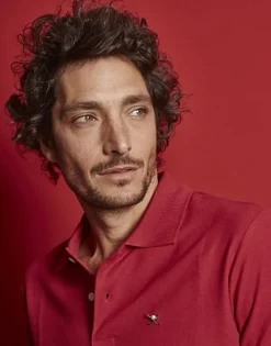 Majorica Pin Le Club Golf Acero Y Media Perla Blanca| Pines Hombre