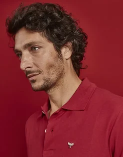 Majorica Pin Le Club Tenis Acero Y Media Perla Blanca| Pines Hombre