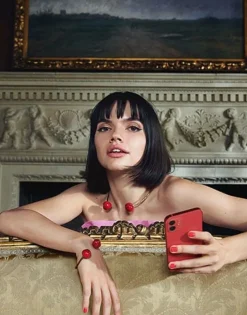 Majorica Pulsera Ajustable Capri Con Perlas De Cristal De Murano| Brazaletes Rígidos