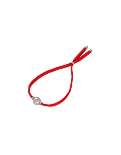 Majorica Pulsera Elastica Sifnos Roja Con Perla| Pulseras Elásticas