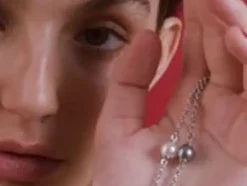 Majorica Pulsera Encadenada Nuada De Acero Con Perla Gris| Pulseras Encadenadas