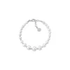 Majorica Pulsera Lyra 6/10Mm Plata| Pulseras Plata