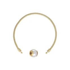 Majorica Pulsera Zindis Dorada 17,5Cm| Pulseras Encadenadas